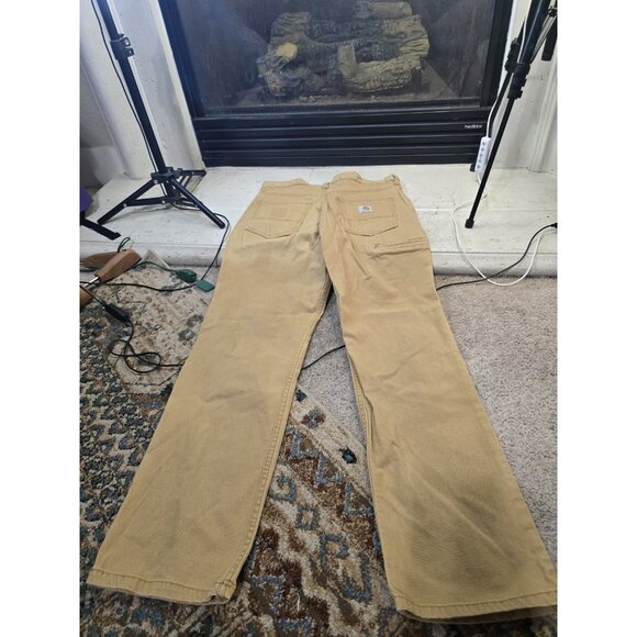 Carhartt Khaki Work Pants Mens 30”x30” Relaxed Fit - Picture 1 of 10